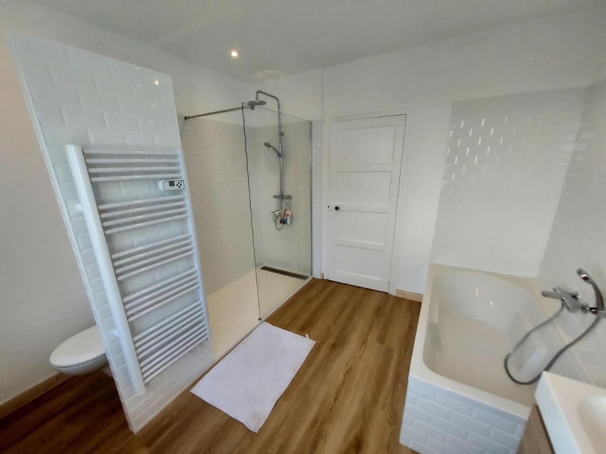 Maison Au Coeur Du Bourg, Plages A Pied Plougasnou Esterno foto