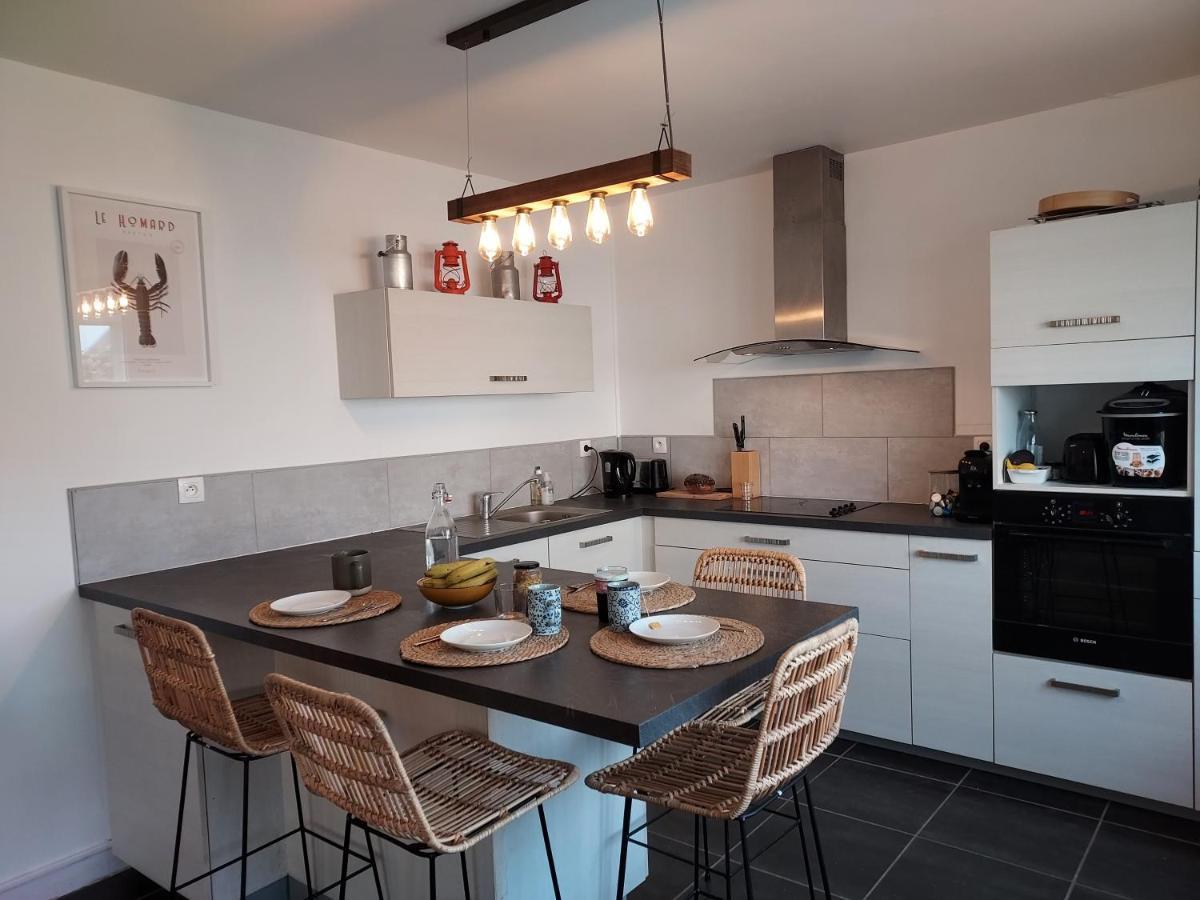 Maison Au Coeur Du Bourg, Plages A Pied Plougasnou Esterno foto