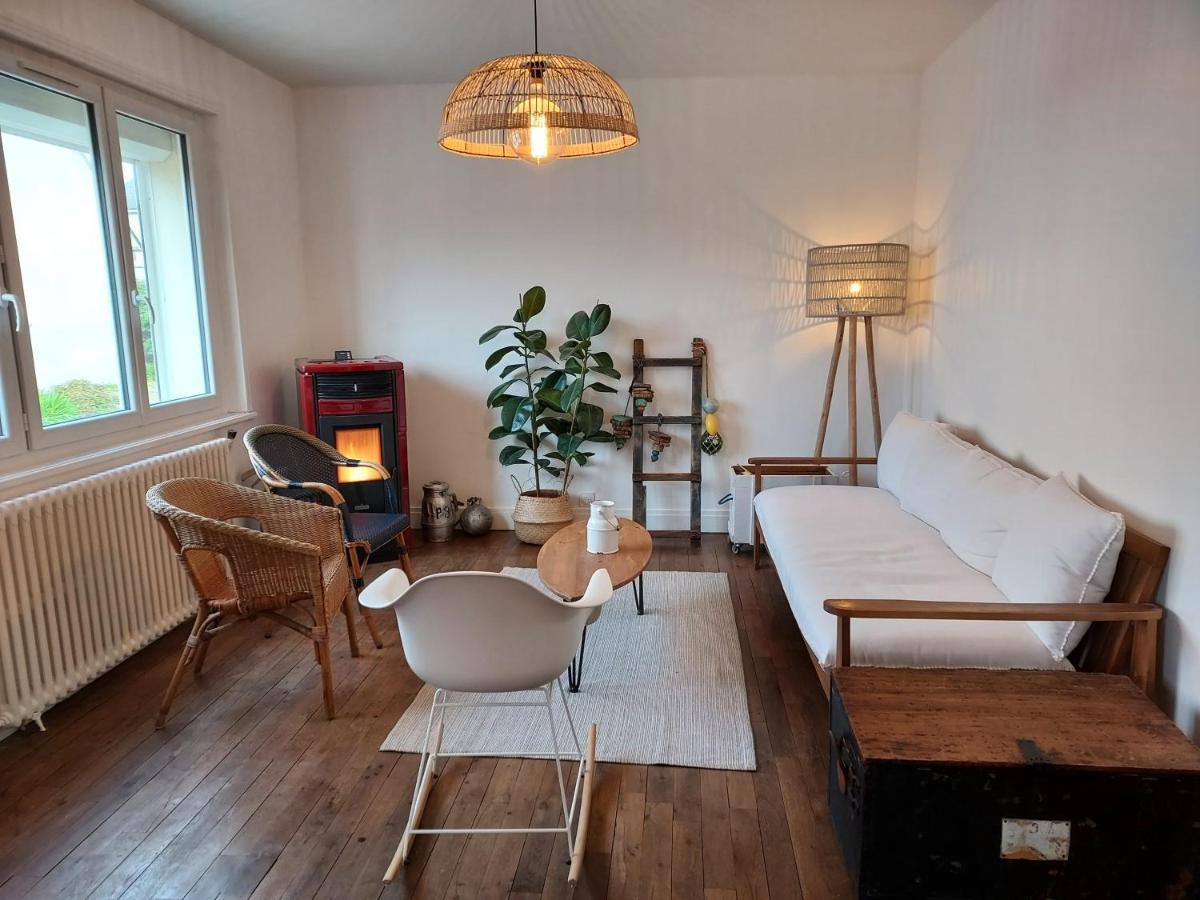 Maison Au Coeur Du Bourg, Plages A Pied Plougasnou Esterno foto